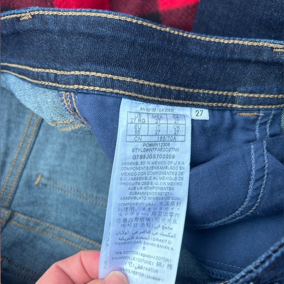 Ladies GUESS jeans size 27 - Picture 3 of 3